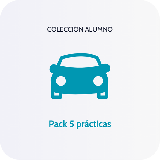 Pack 5 Prácticas Coche