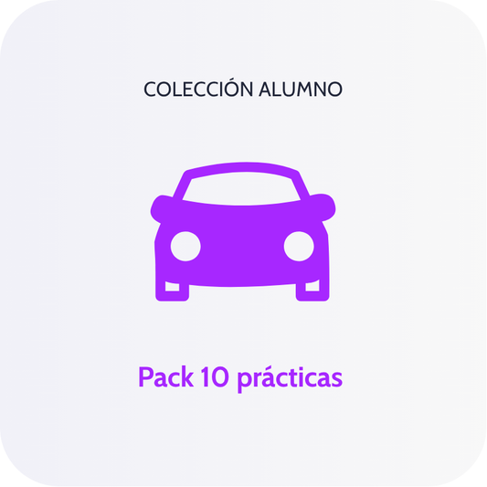 Pack 10 Prácticas Coche